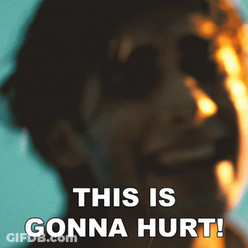 Man With This Is Gonna Hurt GIF
