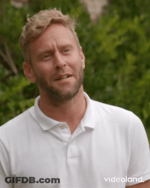 Man With Tiny Gesture GIF