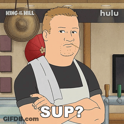 Man With Towel And Sup On Chest GIF