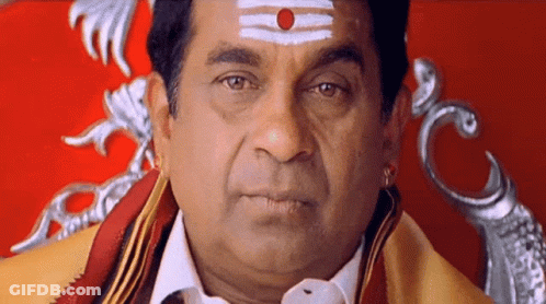 Man With Triangle On Forehead GIF