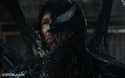 Man With Venom On Face GIF