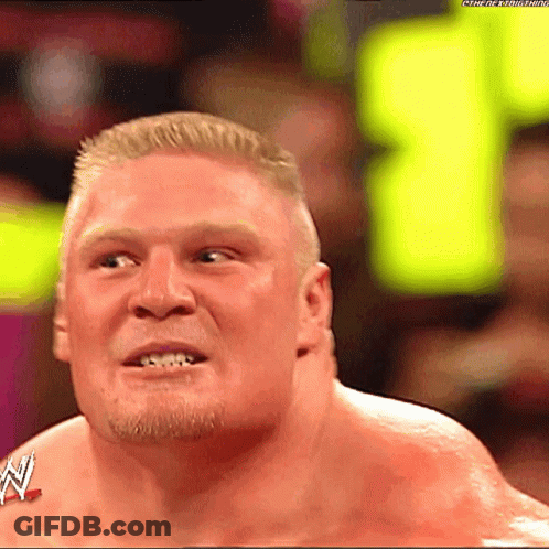 Man With W Logo Making Funny Face GIF