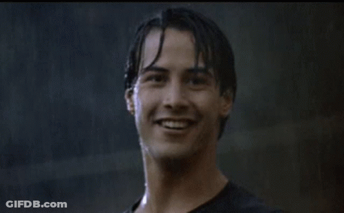 Man With Wet Hair Thumbs Up Rain GIF