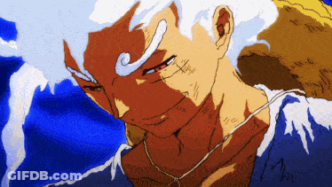 Man With White Hair And Beard GIF