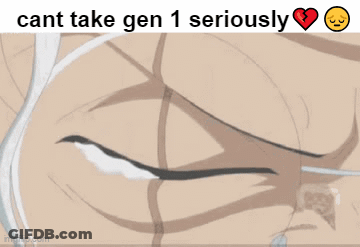 Man With White Hair And Glasses Cant Take Gen 1 Seriously GIF