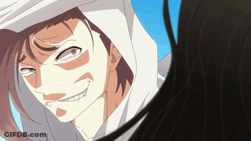 Man With White Hood GIF