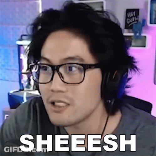 Man With Wings Wearing Sheesh Shirt GIF