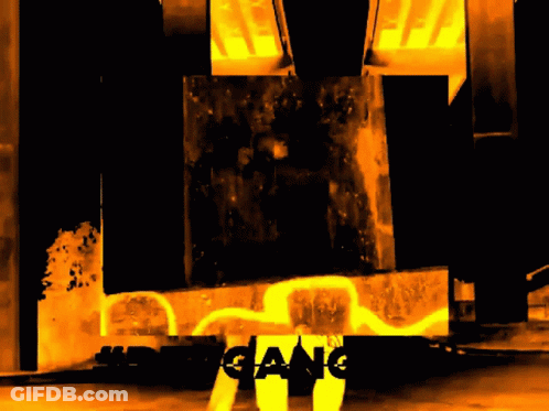 Man With Word Gang GIF