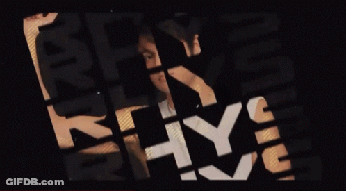 Man With Word Rhys GIF