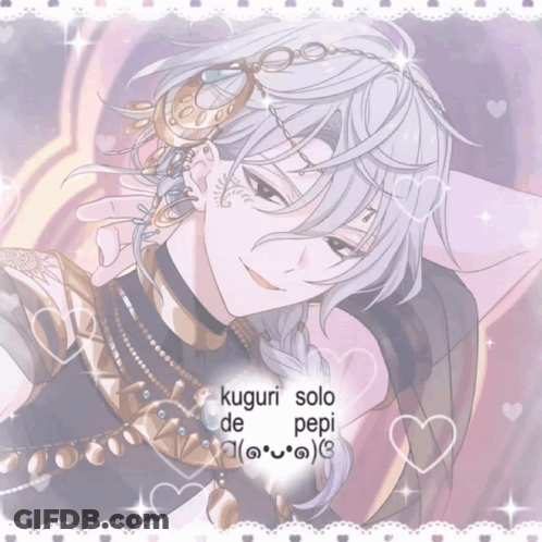 Man With Words Kuguri Solo De Pepi GIF