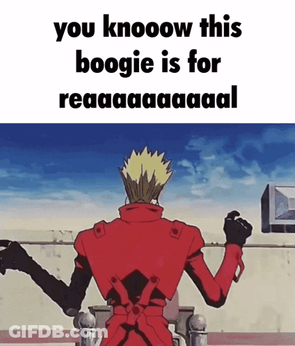 Man With Words You Knooow This Boogie Is For Reaaaaal GIF