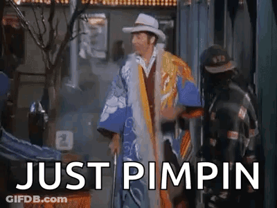 Man With Wrestling Belt And Presente Sign GIF