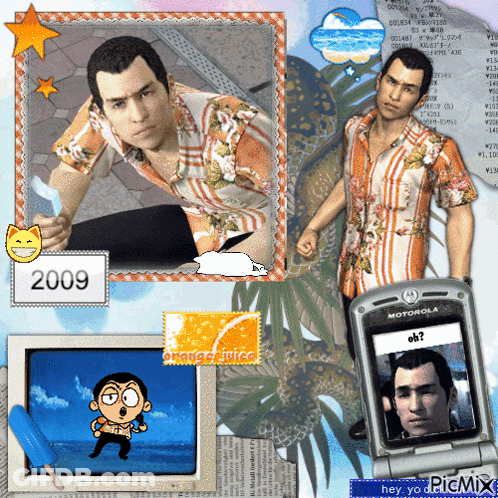 Man With Year 2009 GIF