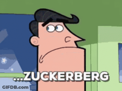 Man With Zuckerberg On Chest GIF