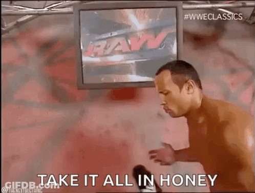Man Without Shirt Standing In Front Of TV GIF