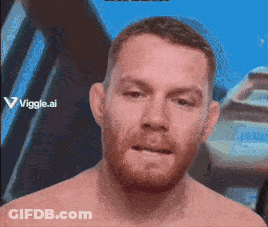 Man Without Shirt With Viggle.ai Logo GIF