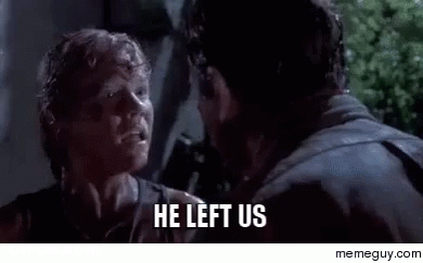 Man Woman Dark Room He Left Us GIF