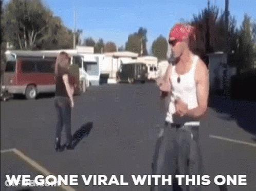 Man Woman We Gone Viral With This One GIF