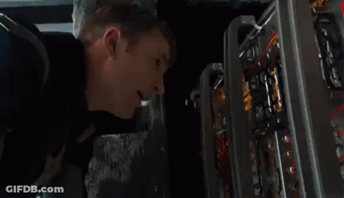 Man Working On Machine That Runs On Electricity GIF