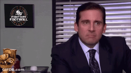 Man Yellow Vest Running I Suck At Fantasy Football GIF