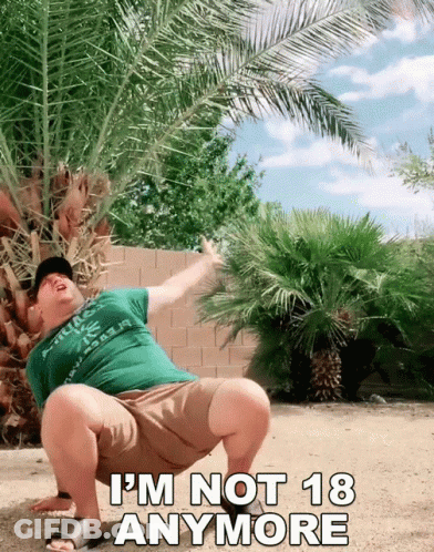 Man You Are Too Old And Too Fat For This GIF