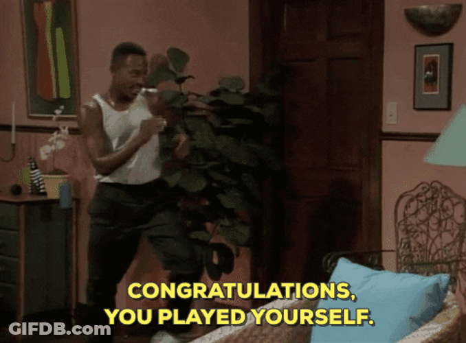 Man You Played Yourself Big Mistake GIF