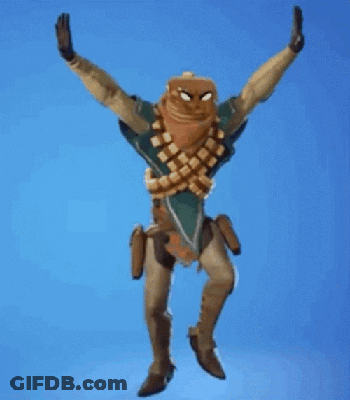 Mancake Fortnite Dances GIF
