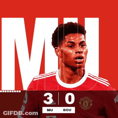 Manchester United Soccer Player Advertisement GIF