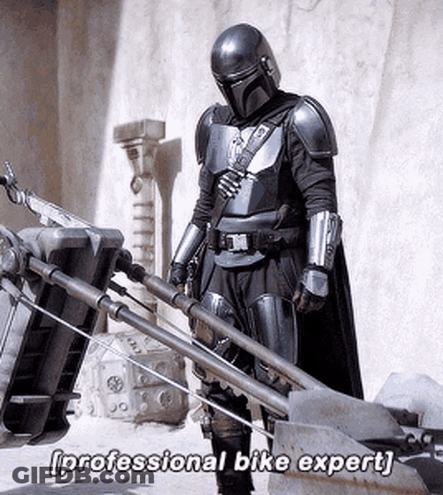 Mandalorian Bike Expert GIF