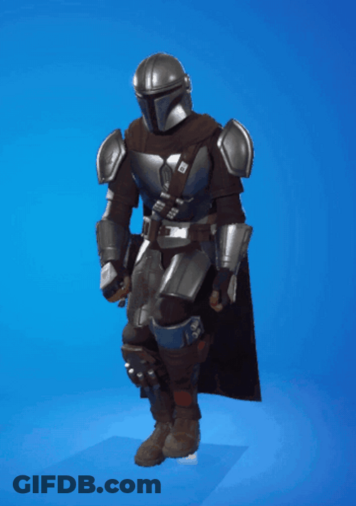 Mandalorian Fortnite Griddy Dance GIF