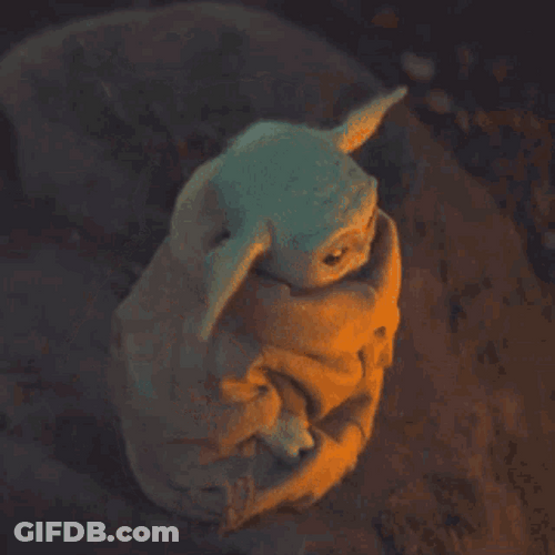 Mandalorian Grogu Talking GIF