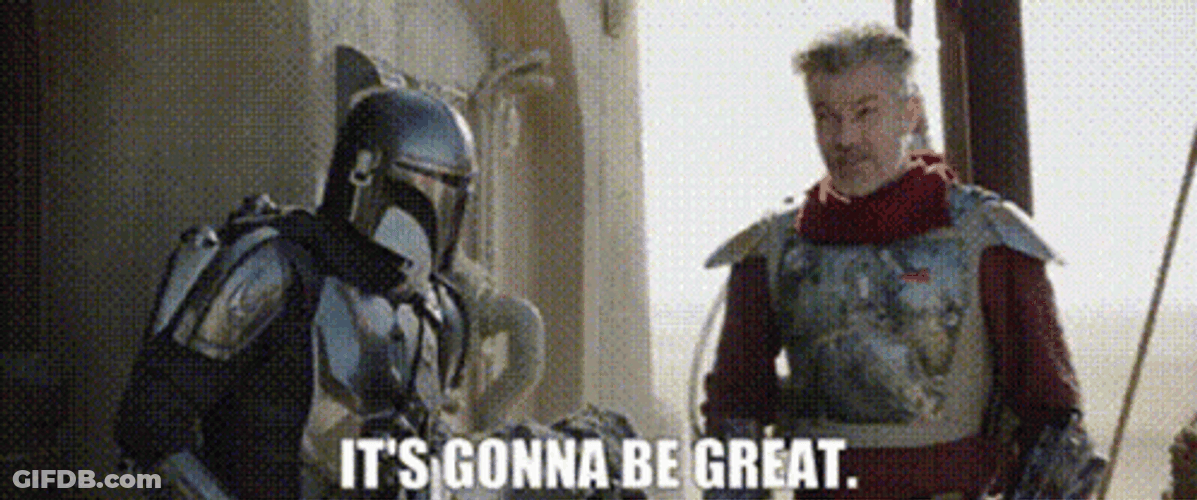 Mandalorian With Coob Vanth GIF