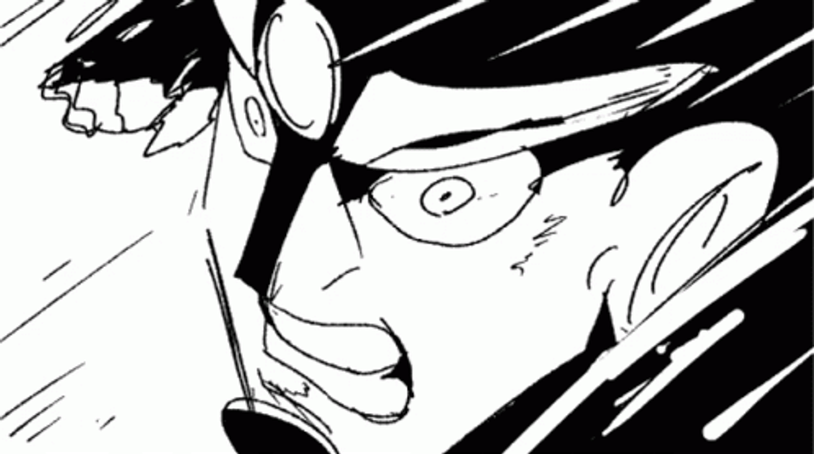 Manga Jonathan Joestar Punch Ora Ora Ora GIF