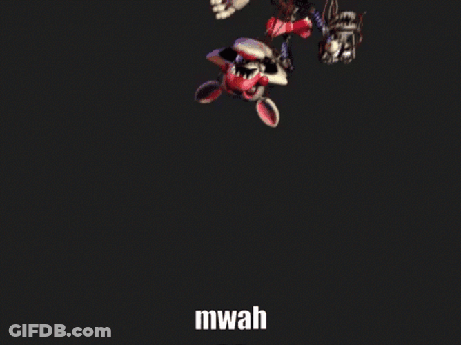 Mangle FNAF MWAH GIF