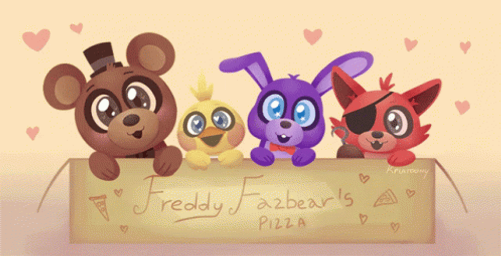 Mangle Freddy Fazbear Pizza GIF