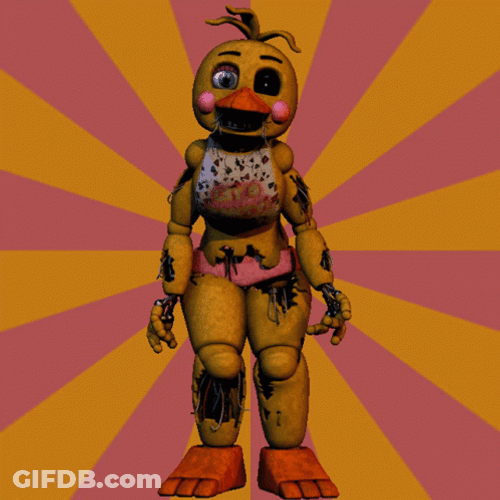 Mangle Friend Duck GIF