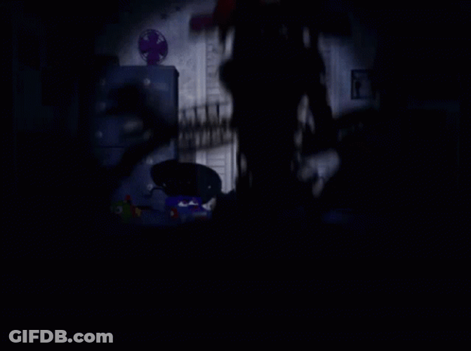 Mangle Scary Pop Out GIF