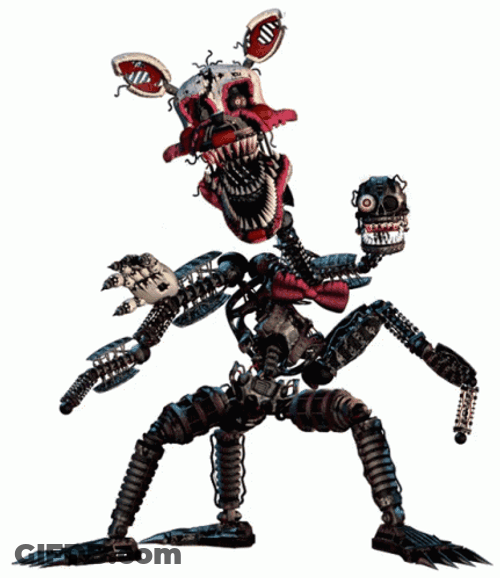 Mangle Two Head On Body GIF