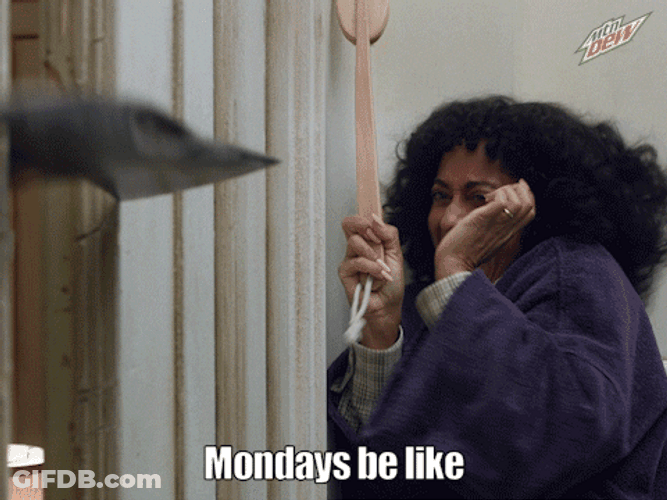 Manic Monday Be Like GIF