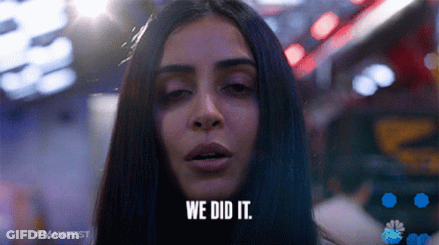 Manifest Relieved Saanvi Bahl We Did It GIF