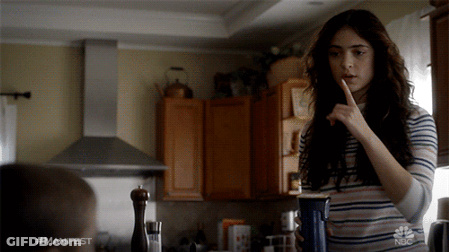 Manifest Shh In The Kitchen GIF