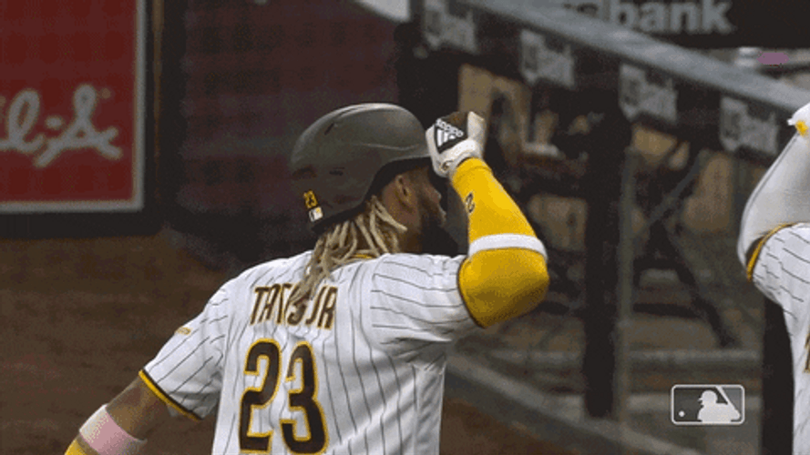 Manny Machado And Tatis Clapping Hands GIF