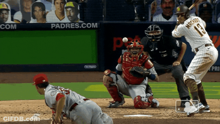Manny Machado Home Run Pitch GIF