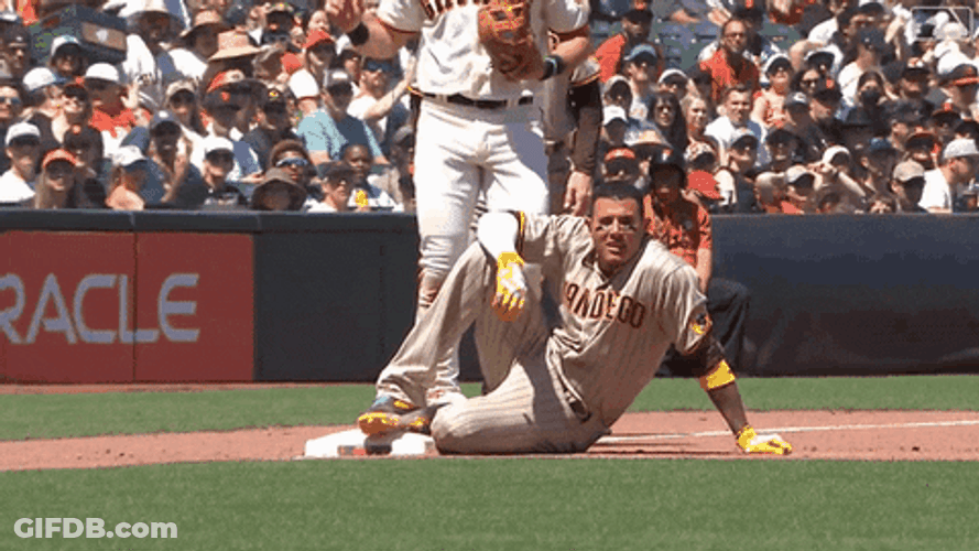 Manny Machado Sitting Down GIF