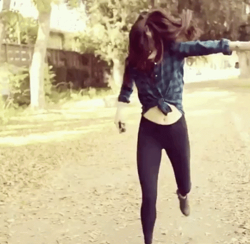 Manon Matthews Happy Funny Running GIF