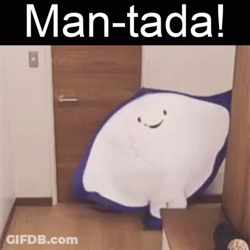 Manta Ray Swimming Near Coral Reef GIF