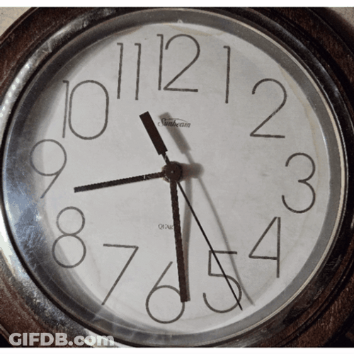 Manual Clock Hours Later GIF