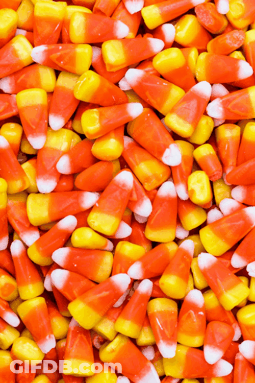 Many Candy Corn GIF