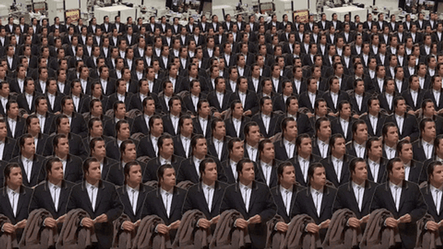 Many Confused Actor John Travolta GIF