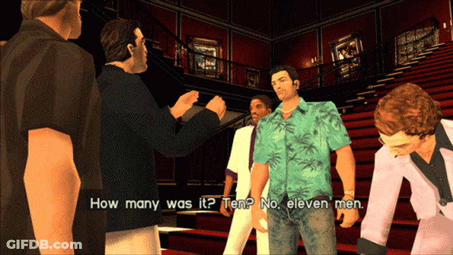 Many Men Fighting GIF